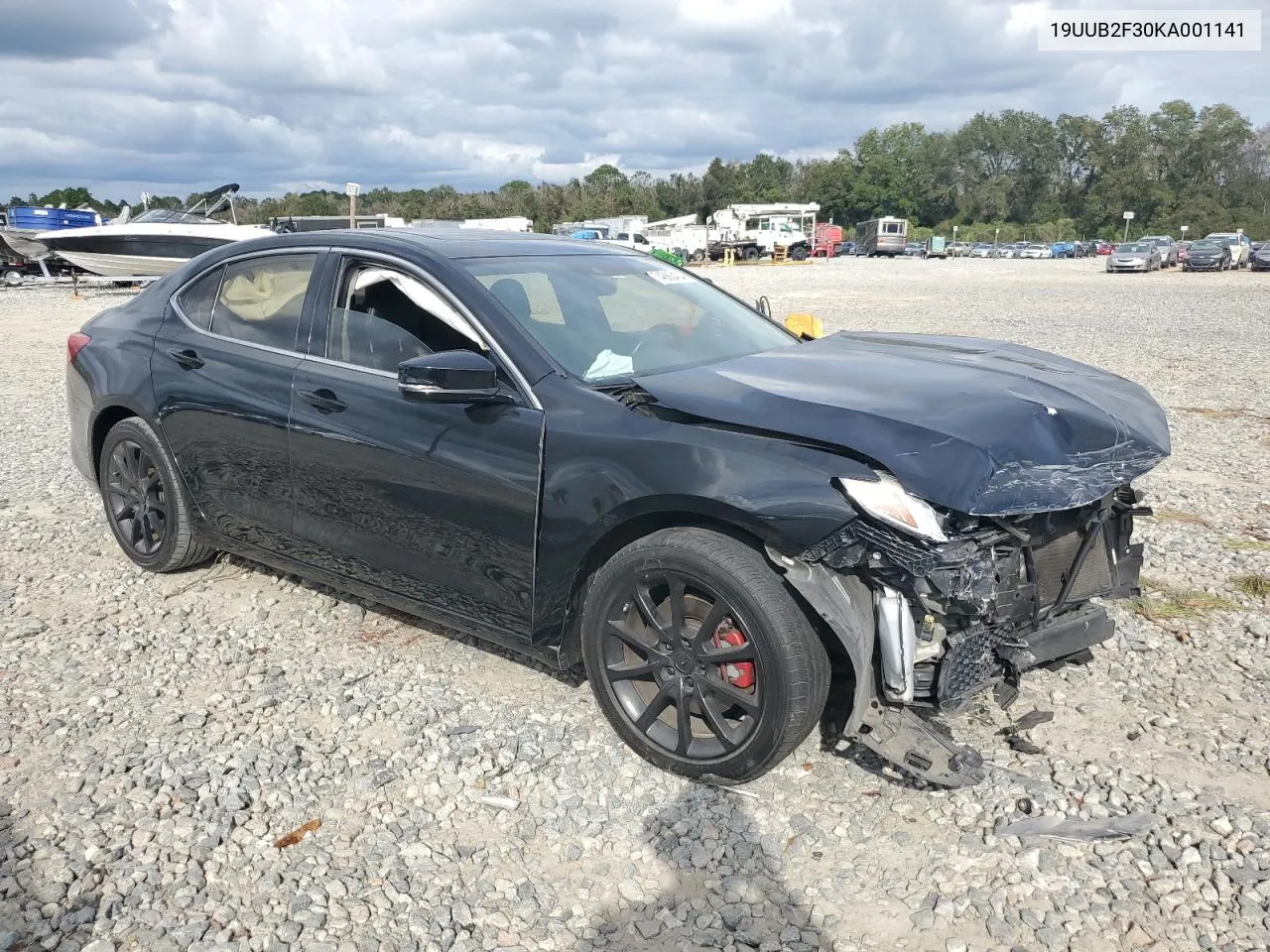 2019 Acura Tlx VIN: 19UUB2F30KA001141 Lot: 74860404