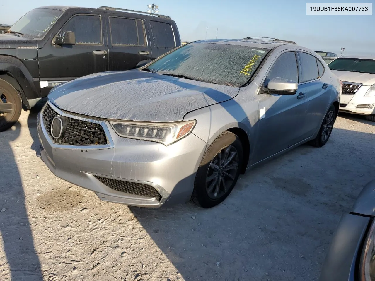 2019 Acura Tlx VIN: 19UUB1F38KA007733 Lot: 74941734