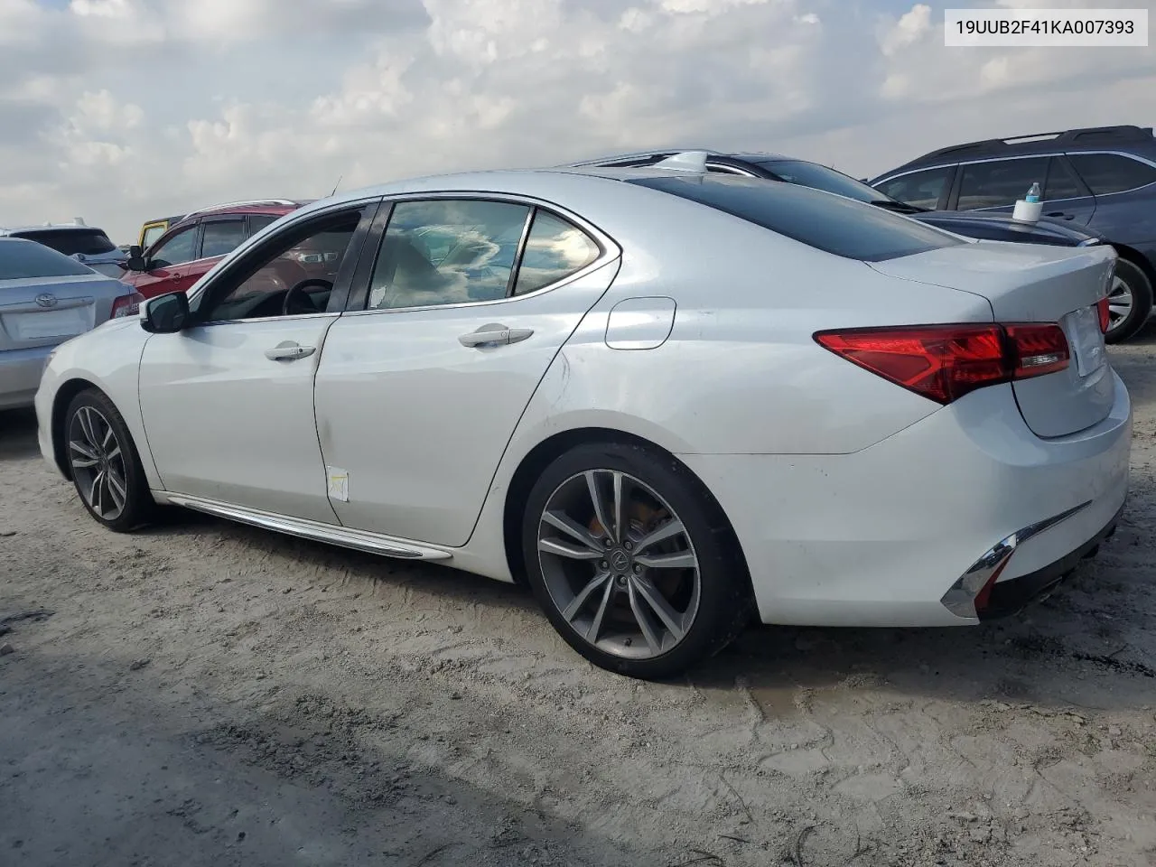 2019 Acura Tlx Technology VIN: 19UUB2F41KA007393 Lot: 75490404