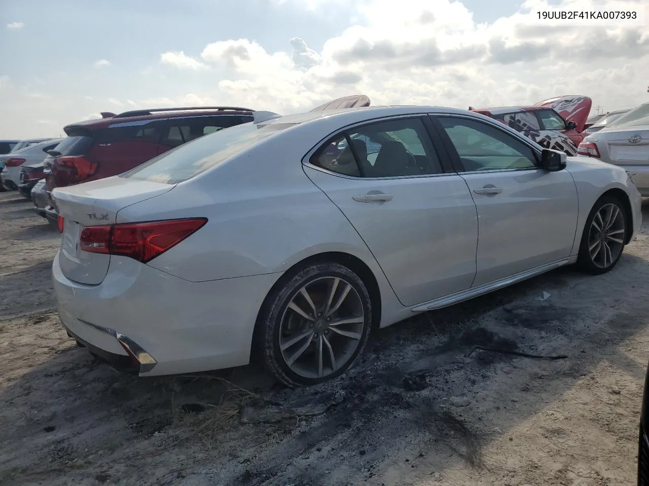 2019 Acura Tlx Technology VIN: 19UUB2F41KA007393 Lot: 75490404