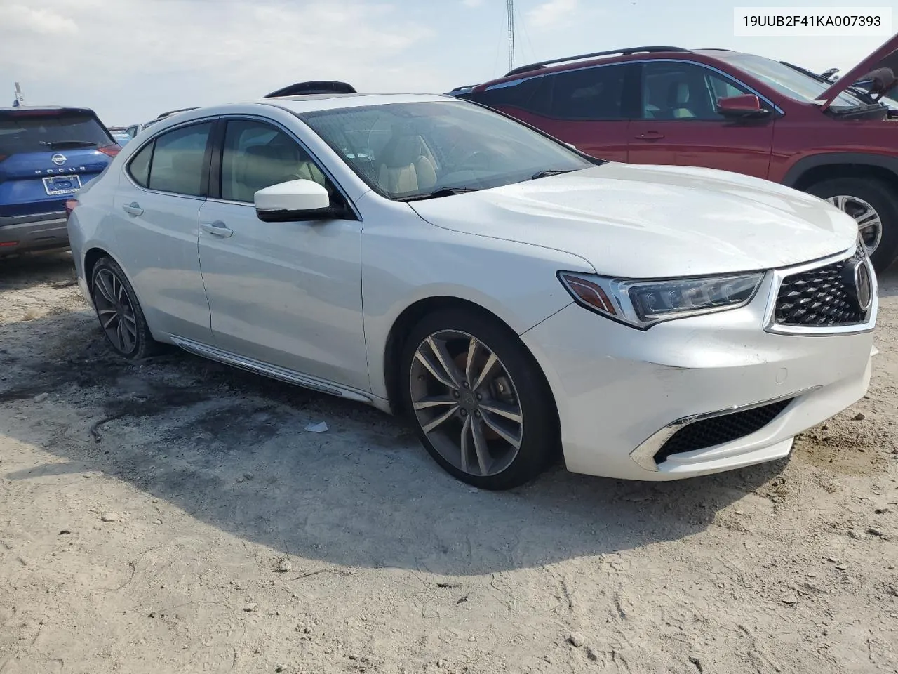 2019 Acura Tlx Technology VIN: 19UUB2F41KA007393 Lot: 75490404