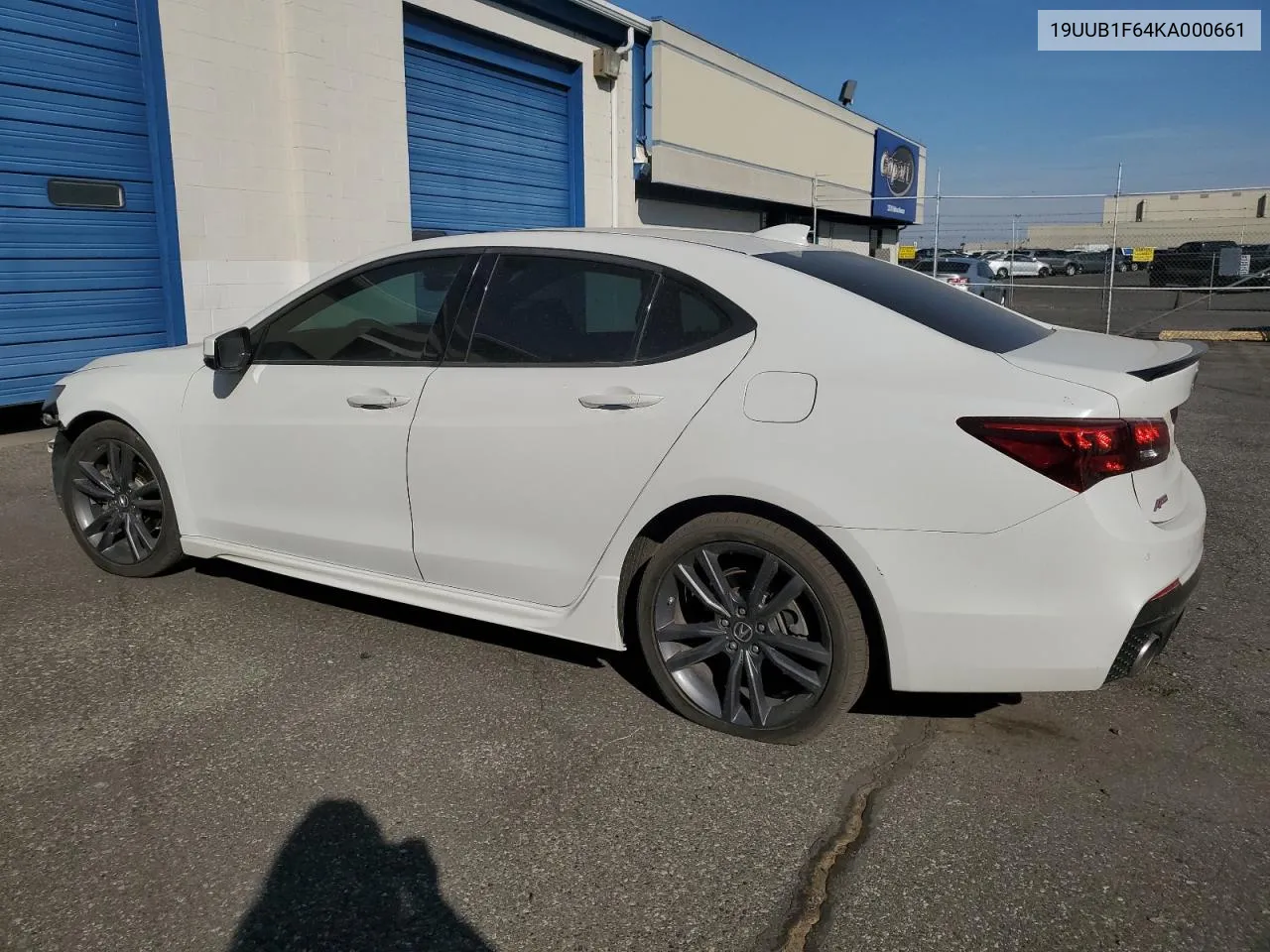 2019 Acura Tlx Technology VIN: 19UUB1F64KA000661 Lot: 75574694