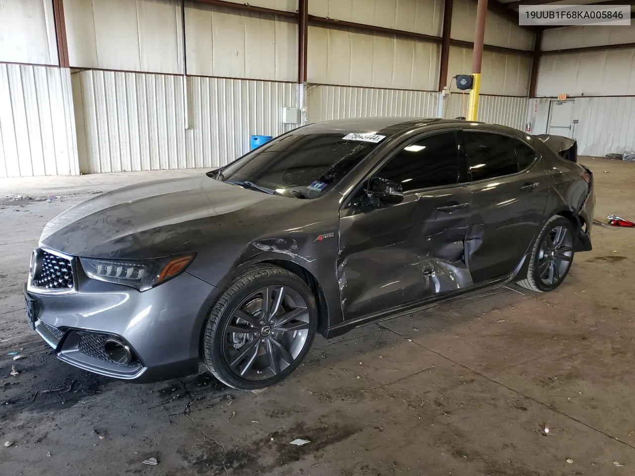 2019 Acura Tlx Technology VIN: 19UUB1F68KA005846 Lot: 75643444