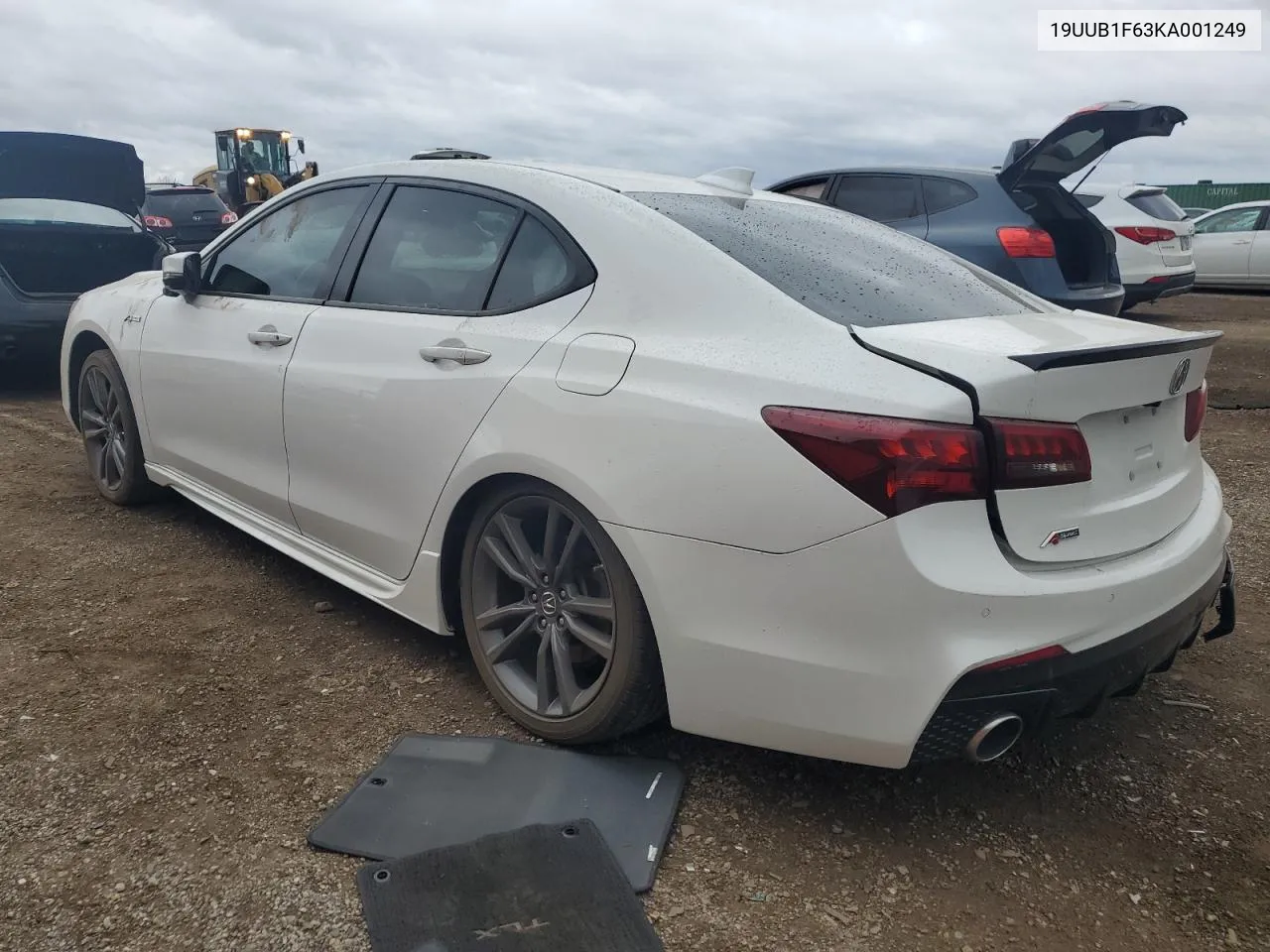 2019 Acura Tlx Technology VIN: 19UUB1F63KA001249 Lot: 78485714