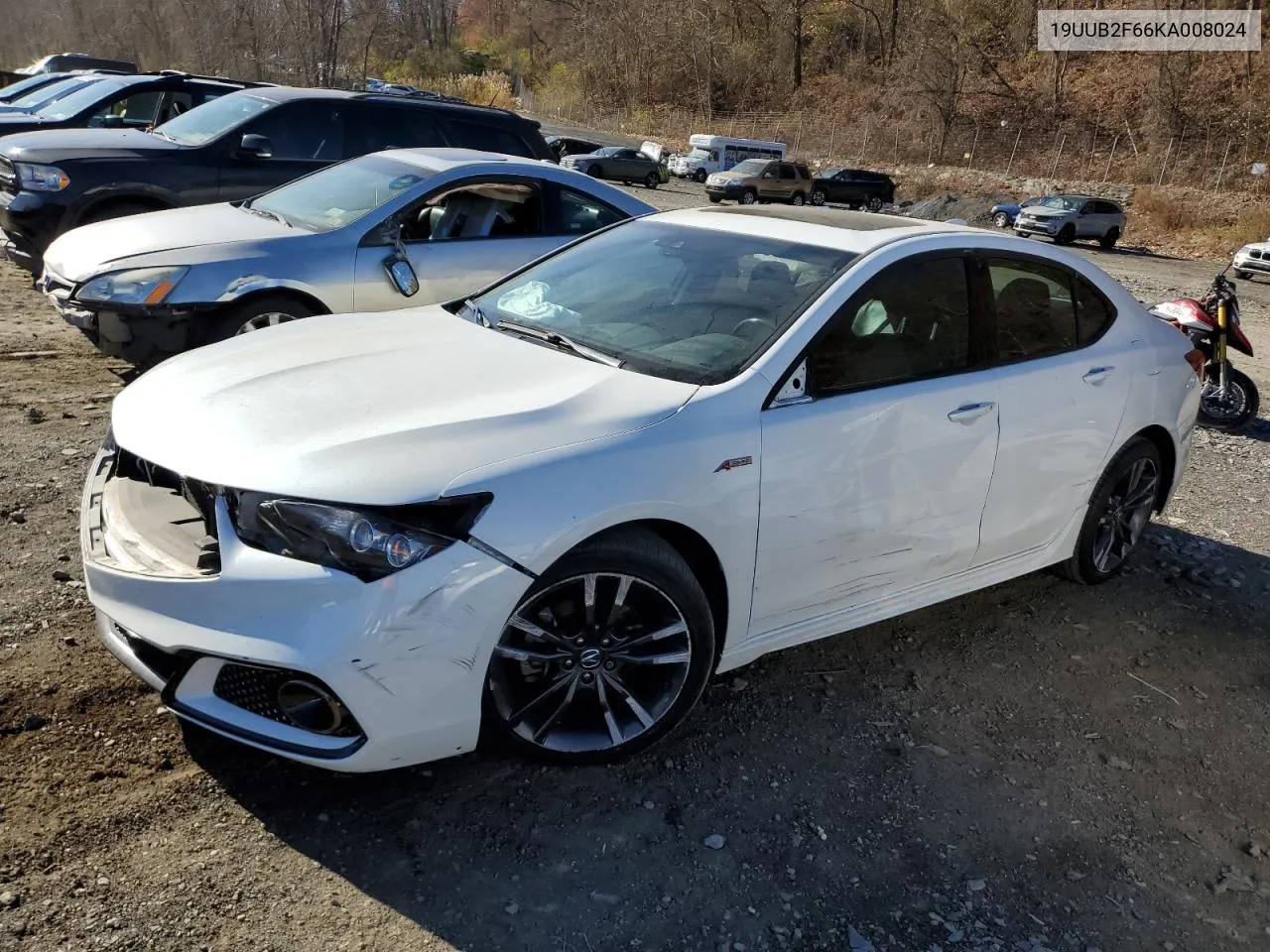 2019 Acura Tlx Technology VIN: 19UUB2F66KA008024 Lot: 79040494