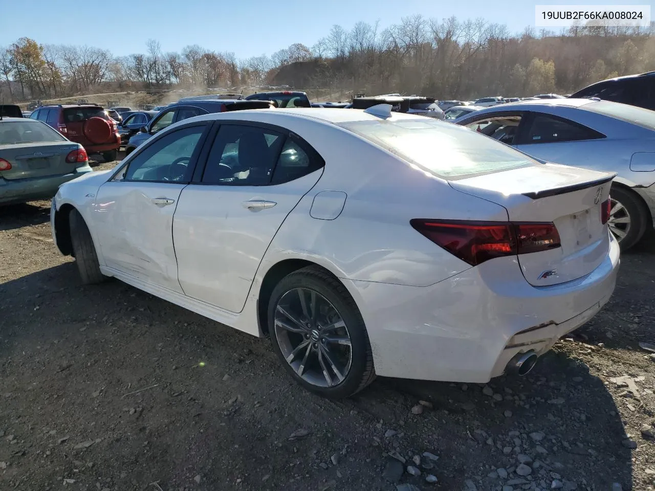 2019 Acura Tlx Technology VIN: 19UUB2F66KA008024 Lot: 79040494