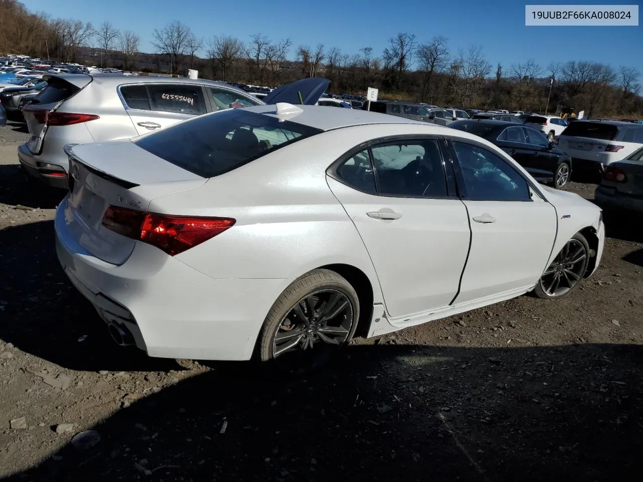 2019 Acura Tlx Technology VIN: 19UUB2F66KA008024 Lot: 79040494