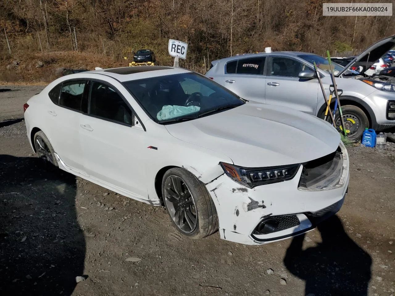 2019 Acura Tlx Technology VIN: 19UUB2F66KA008024 Lot: 79040494