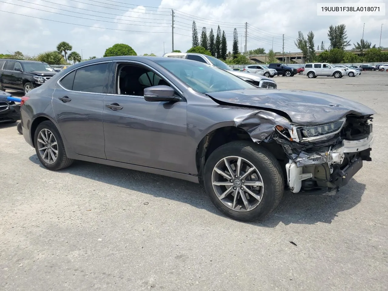 19UUB1F38LA018071 2020 Acura Tlx