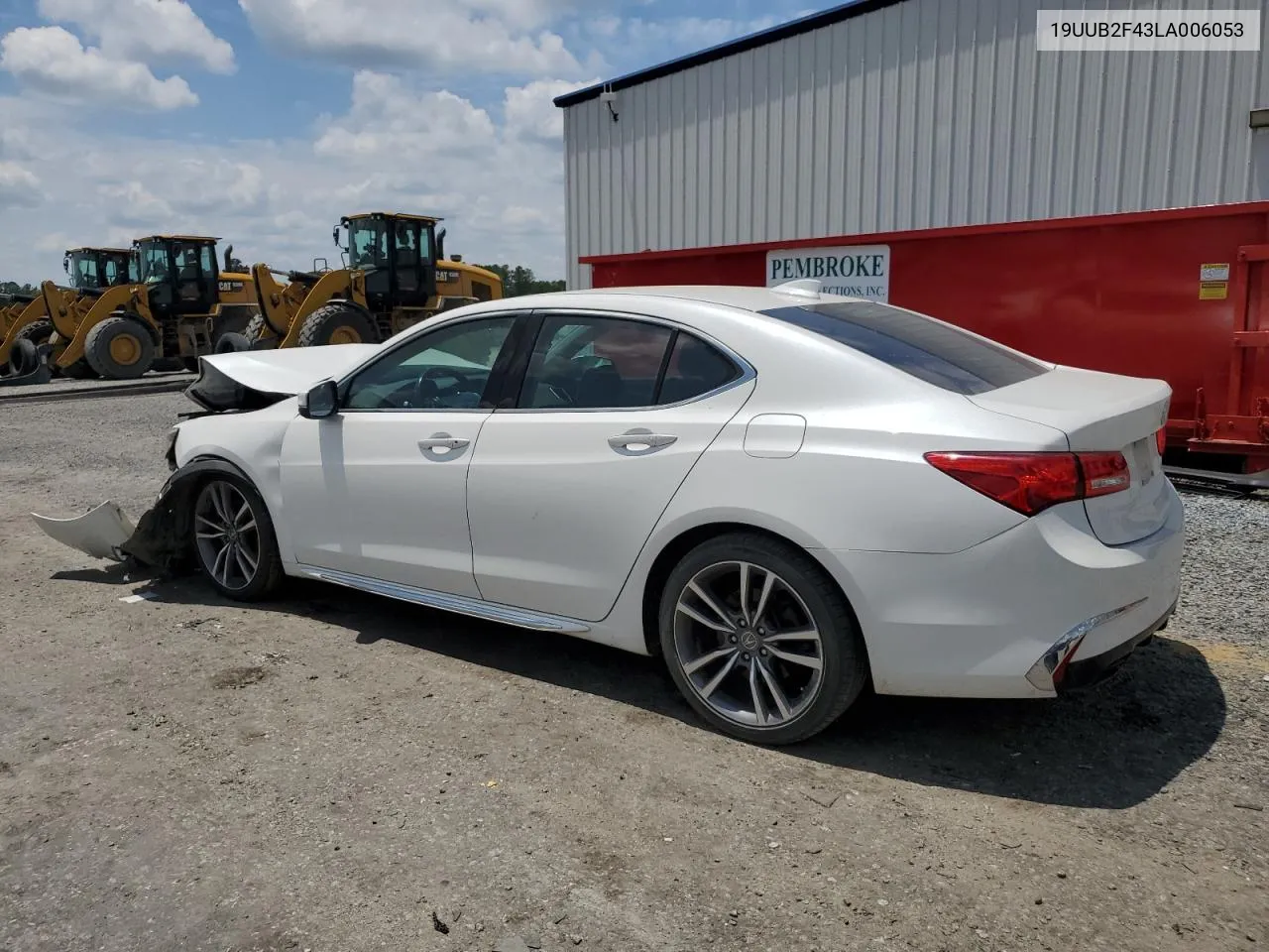 19UUB2F43LA006053 2020 Acura Tlx Technology