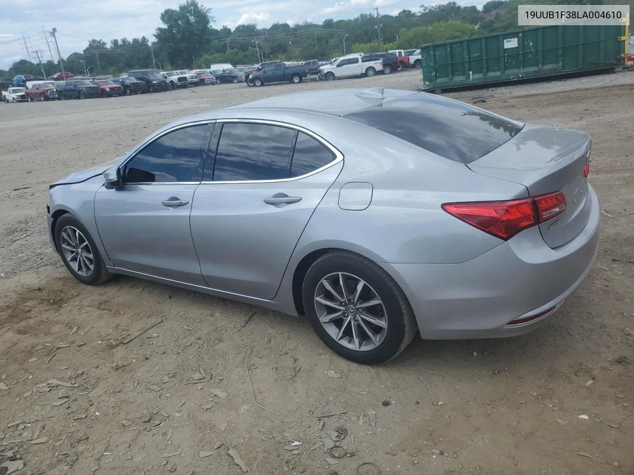 2020 Acura Tlx VIN: 19UUB1F38LA004610 Lot: 57894054