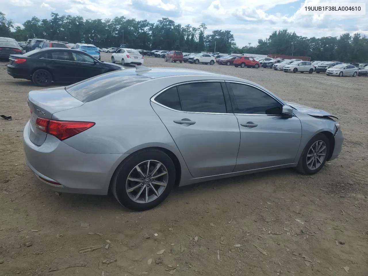 2020 Acura Tlx VIN: 19UUB1F38LA004610 Lot: 57894054