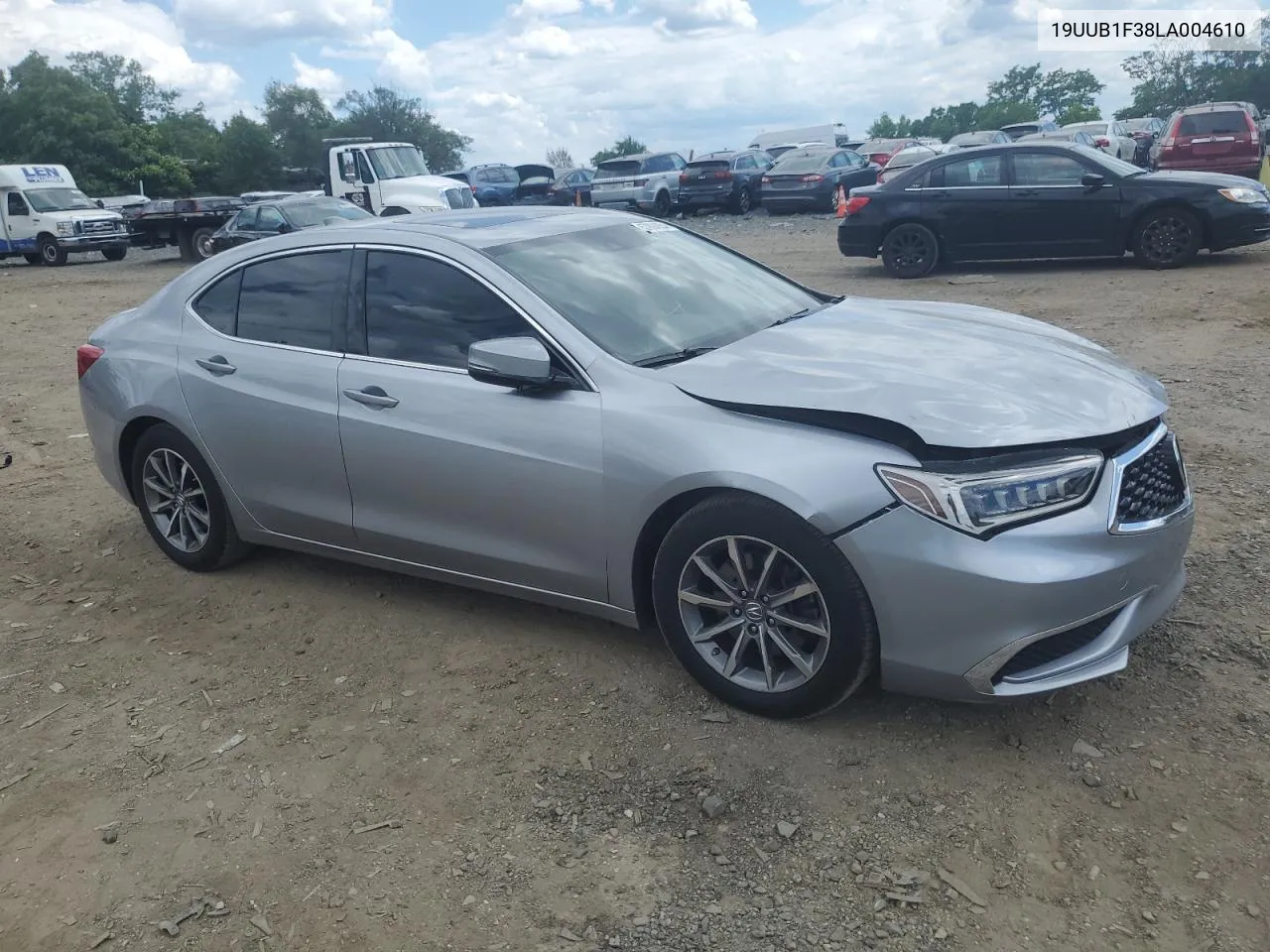 2020 Acura Tlx VIN: 19UUB1F38LA004610 Lot: 57894054