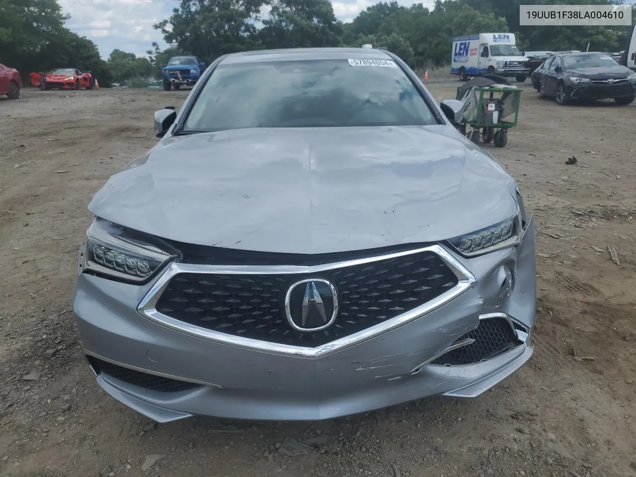 2020 Acura Tlx VIN: 19UUB1F38LA004610 Lot: 57894054