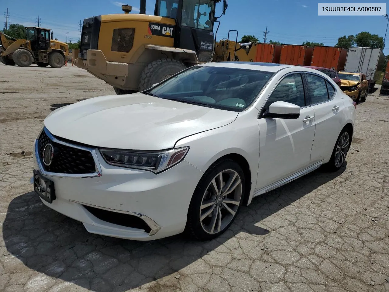 2020 Acura Tlx Technology VIN: 19UUB3F40LA000507 Lot: 60484954