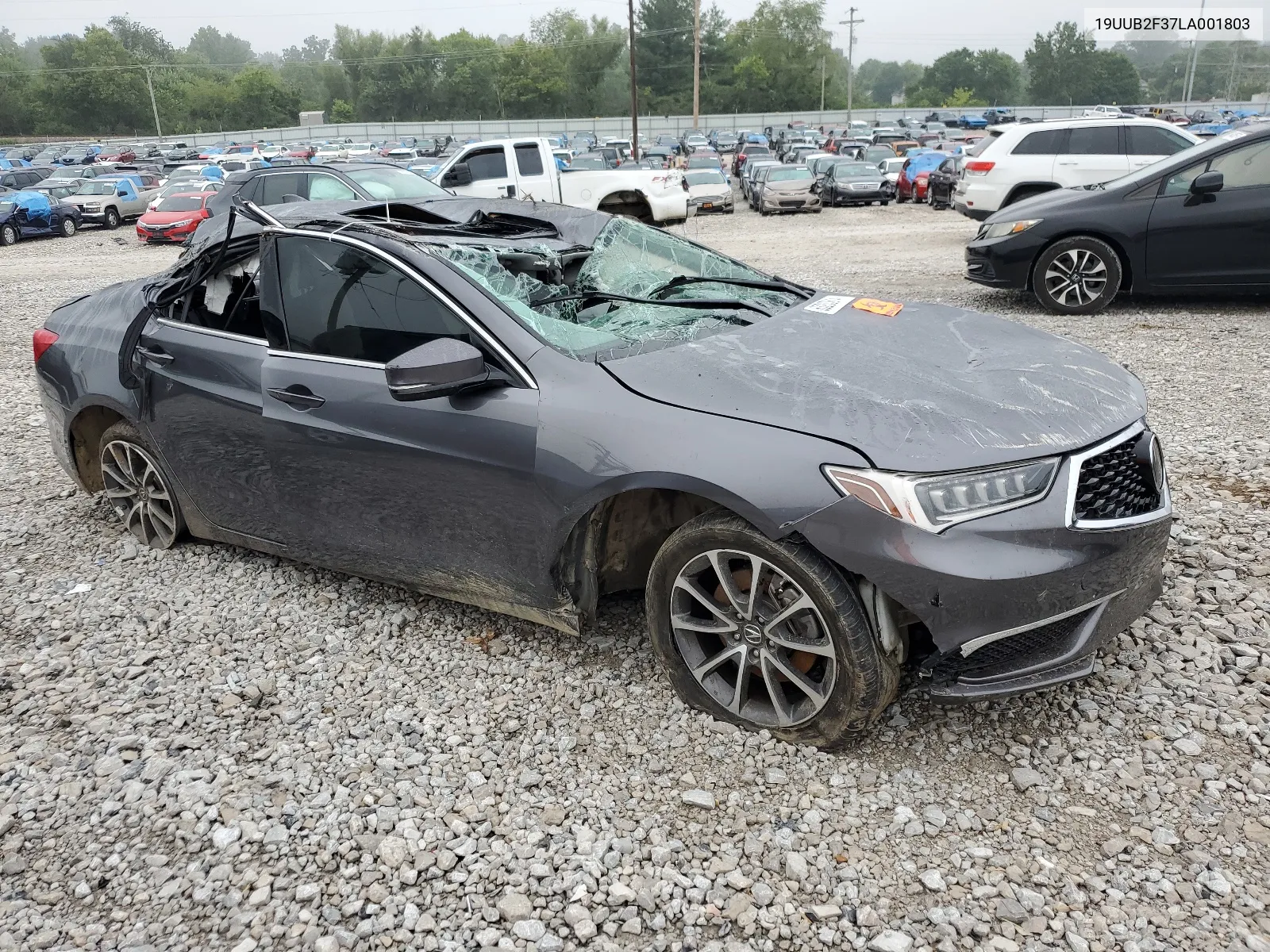 2020 Acura Tlx VIN: 19UUB2F37LA001803 Lot: 63203614