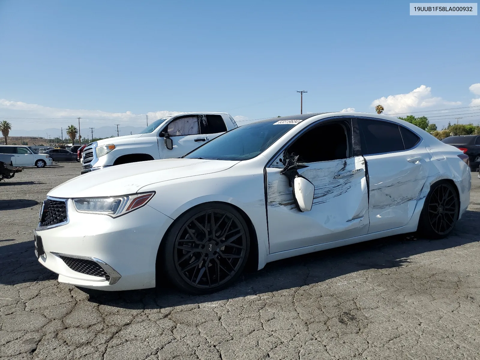 2020 Acura Tlx Technology VIN: 19UUB1F58LA000932 Lot: 63319634