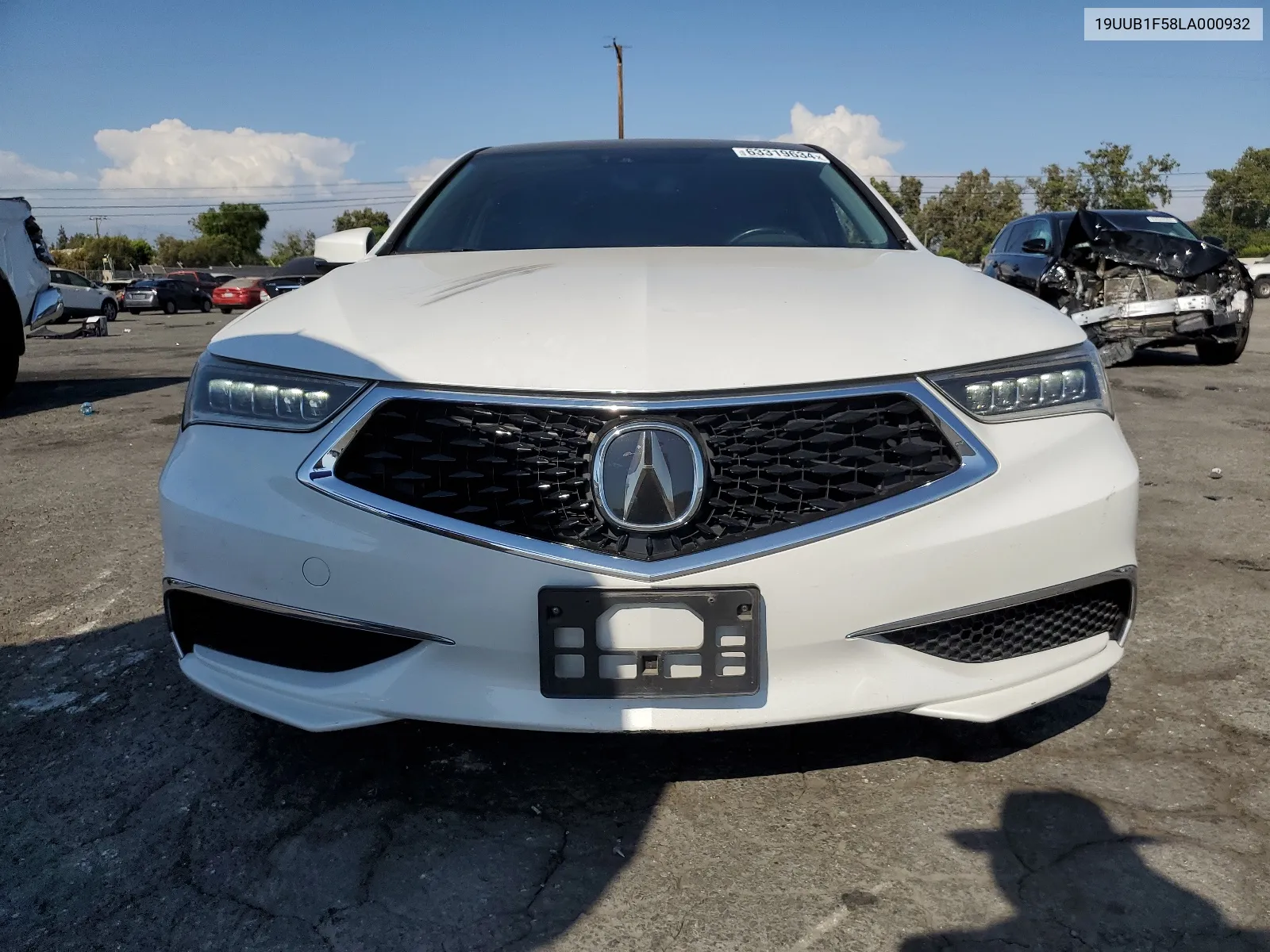 2020 Acura Tlx Technology VIN: 19UUB1F58LA000932 Lot: 63319634