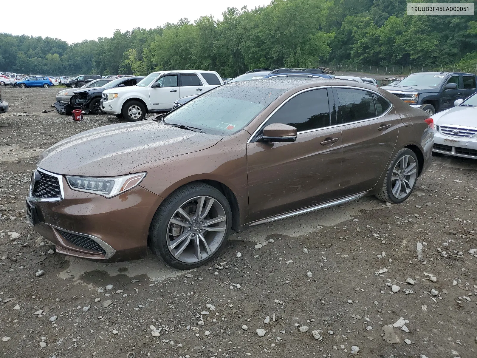 2020 Acura Tlx Technology VIN: 19UUB3F45LA000051 Lot: 63502634