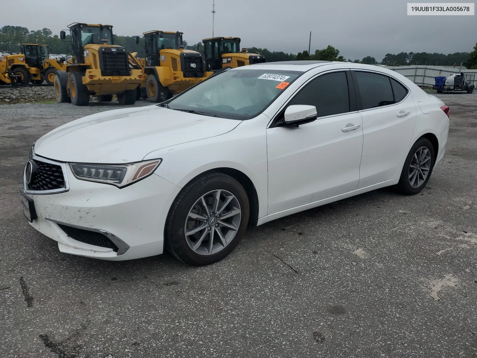 19UUB1F33LA005678 2020 Acura Tlx