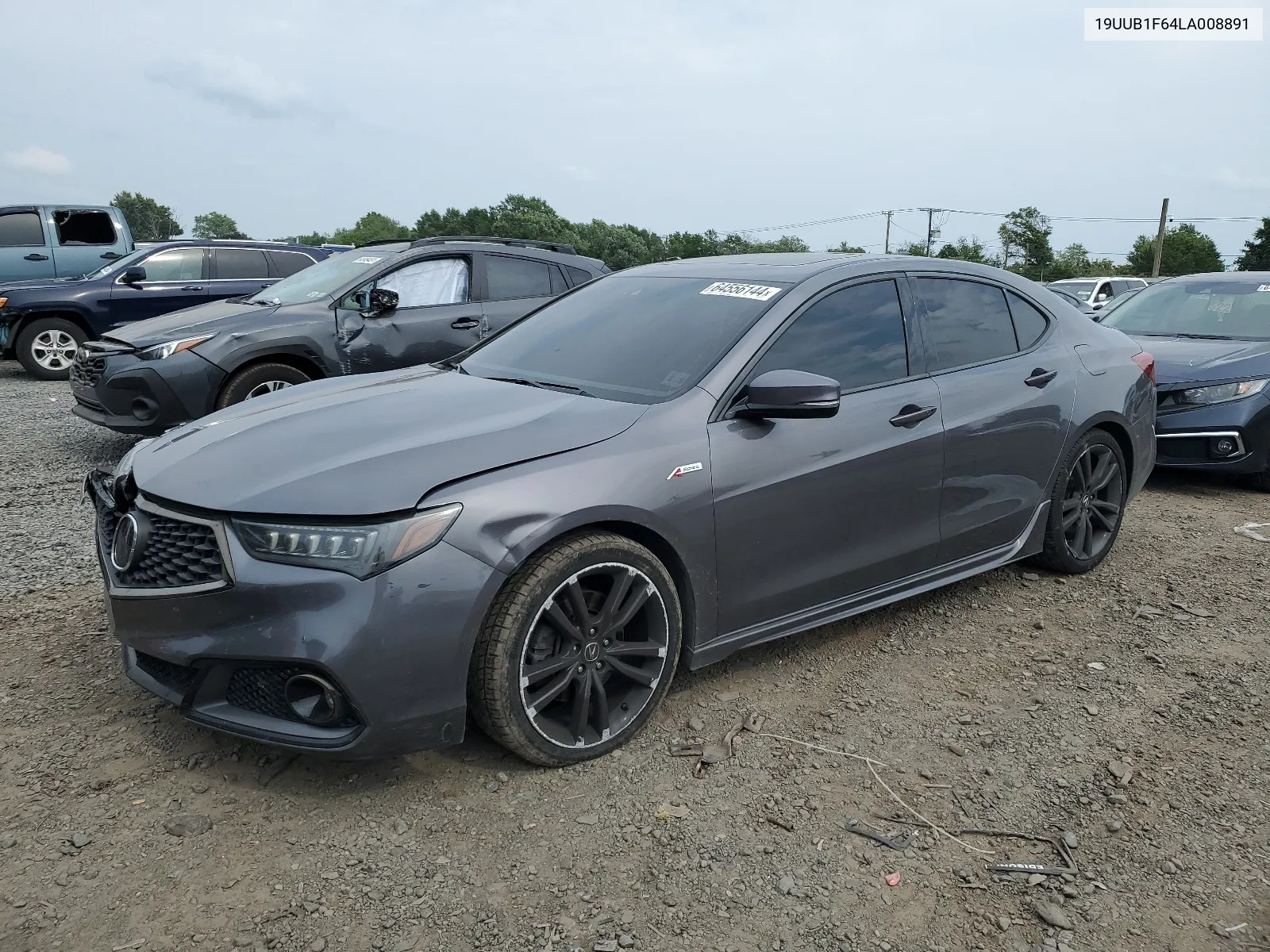 2020 Acura Tlx Technology VIN: 19UUB1F64LA008891 Lot: 64556144