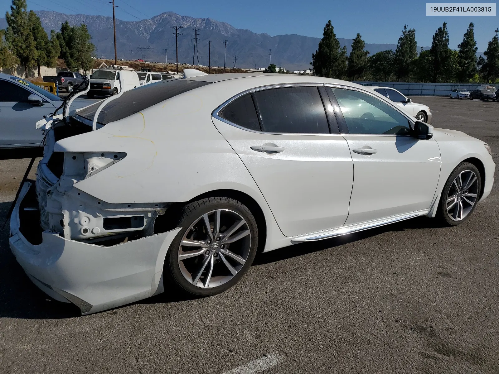 2020 Acura Tlx Technology VIN: 19UUB2F41LA003815 Lot: 65203434