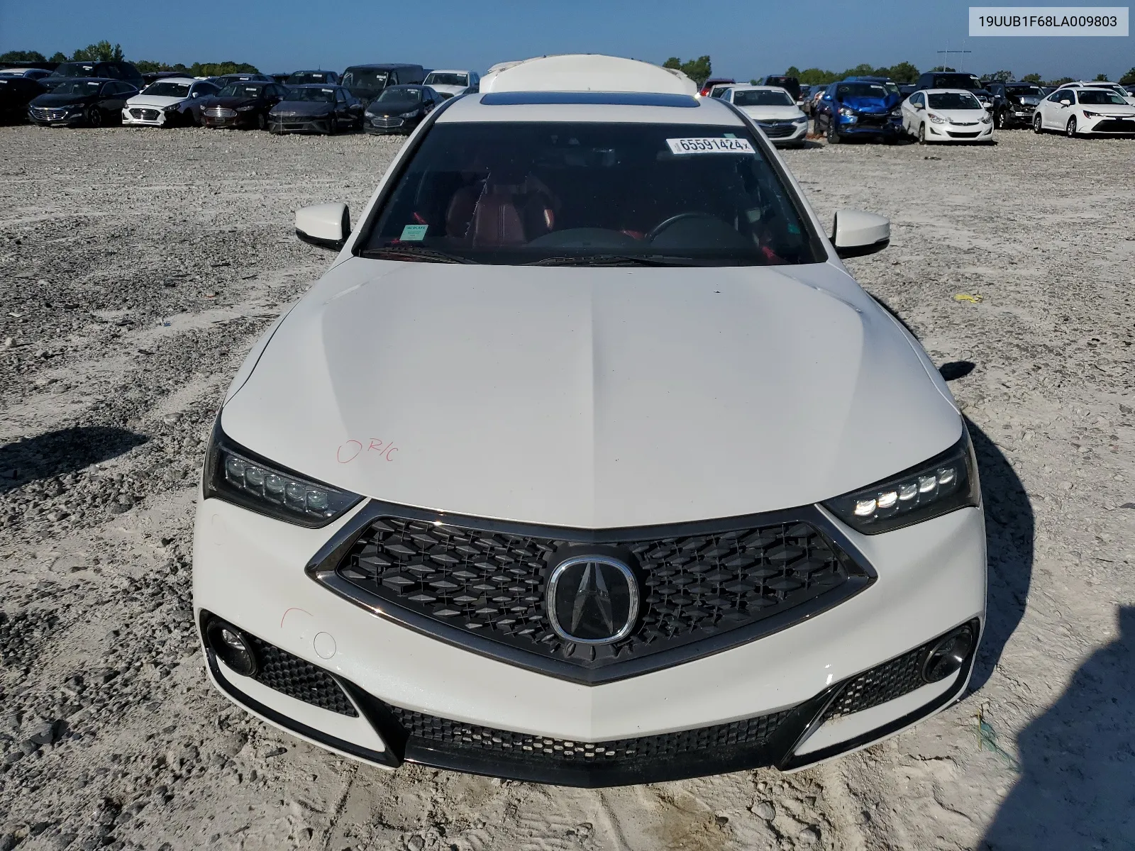 2020 Acura Tlx Technology VIN: 19UUB1F68LA009803 Lot: 65591424