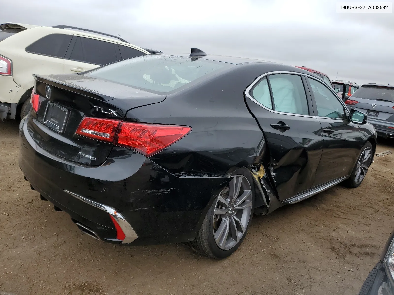 2020 Acura Tlx Advance VIN: 19UUB3F87LA003682 Lot: 66431494