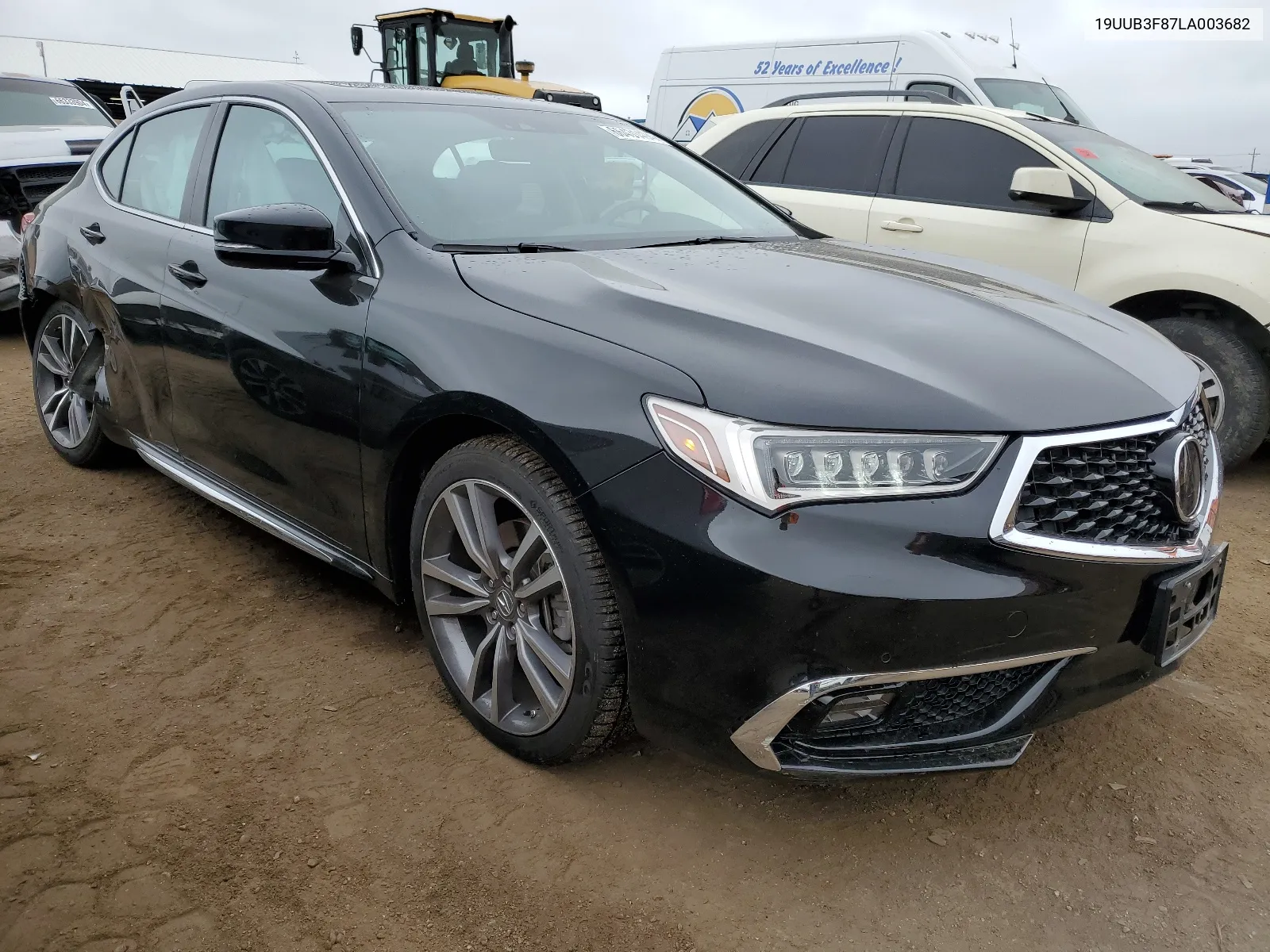 2020 Acura Tlx Advance VIN: 19UUB3F87LA003682 Lot: 66431494