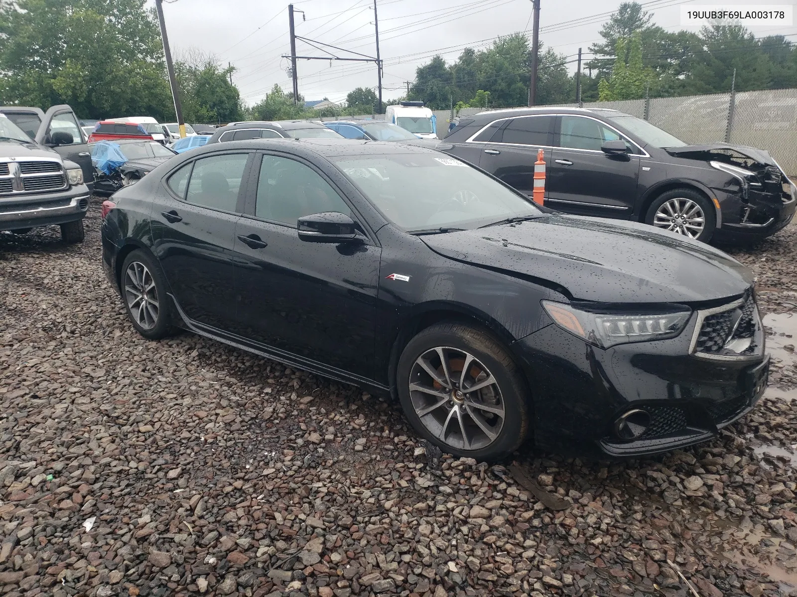 2020 Acura Tlx Technology VIN: 19UUB3F69LA003178 Lot: 66671384