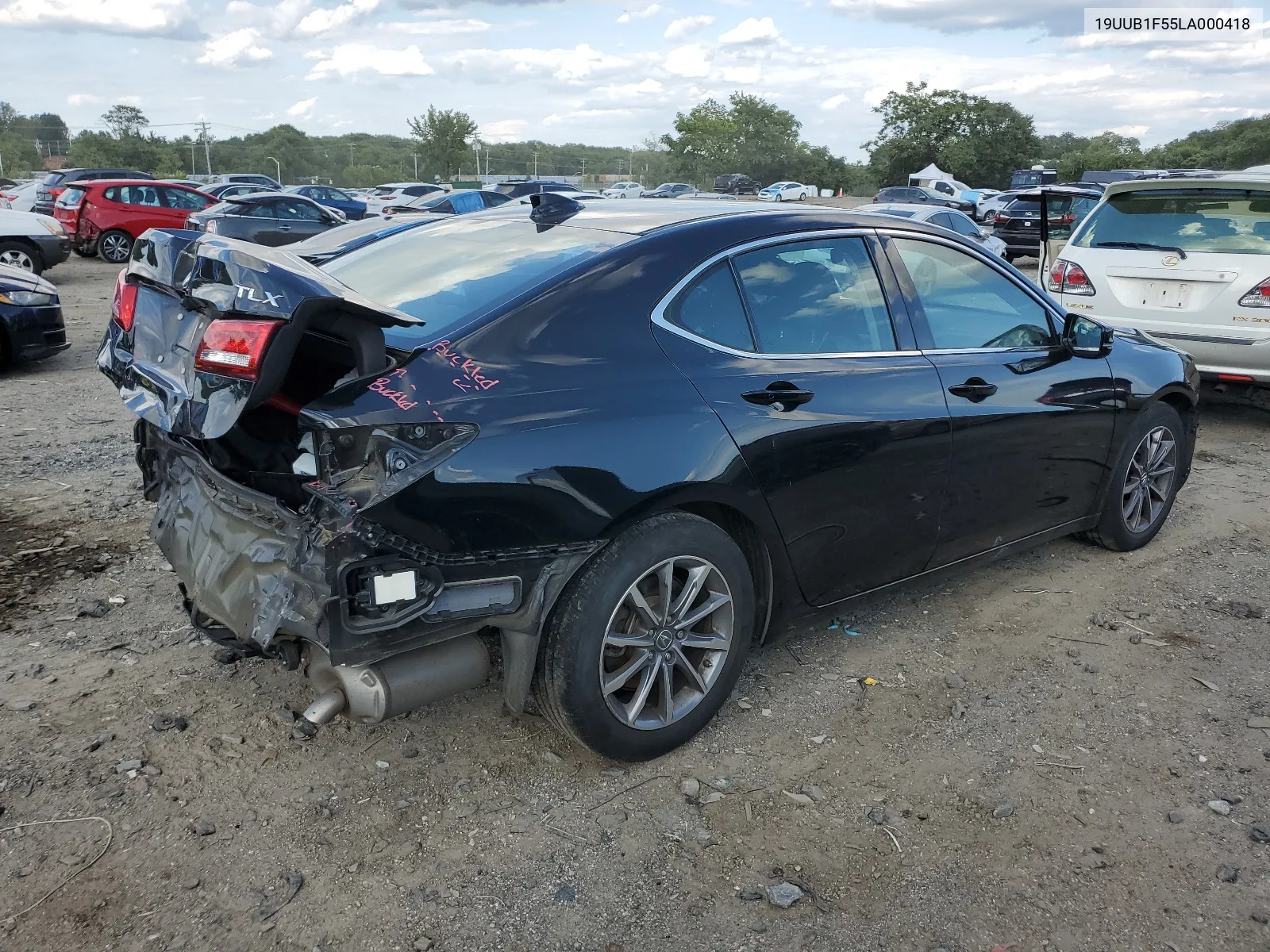 2020 Acura Tlx Technology VIN: 19UUB1F55LA000418 Lot: 66759684