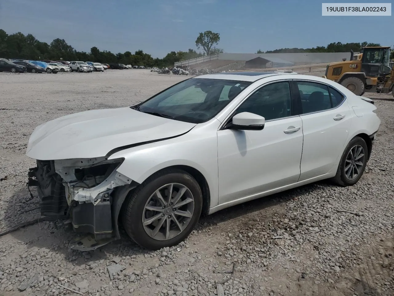 2020 Acura Tlx VIN: 19UUB1F38LA002243 Lot: 67173634