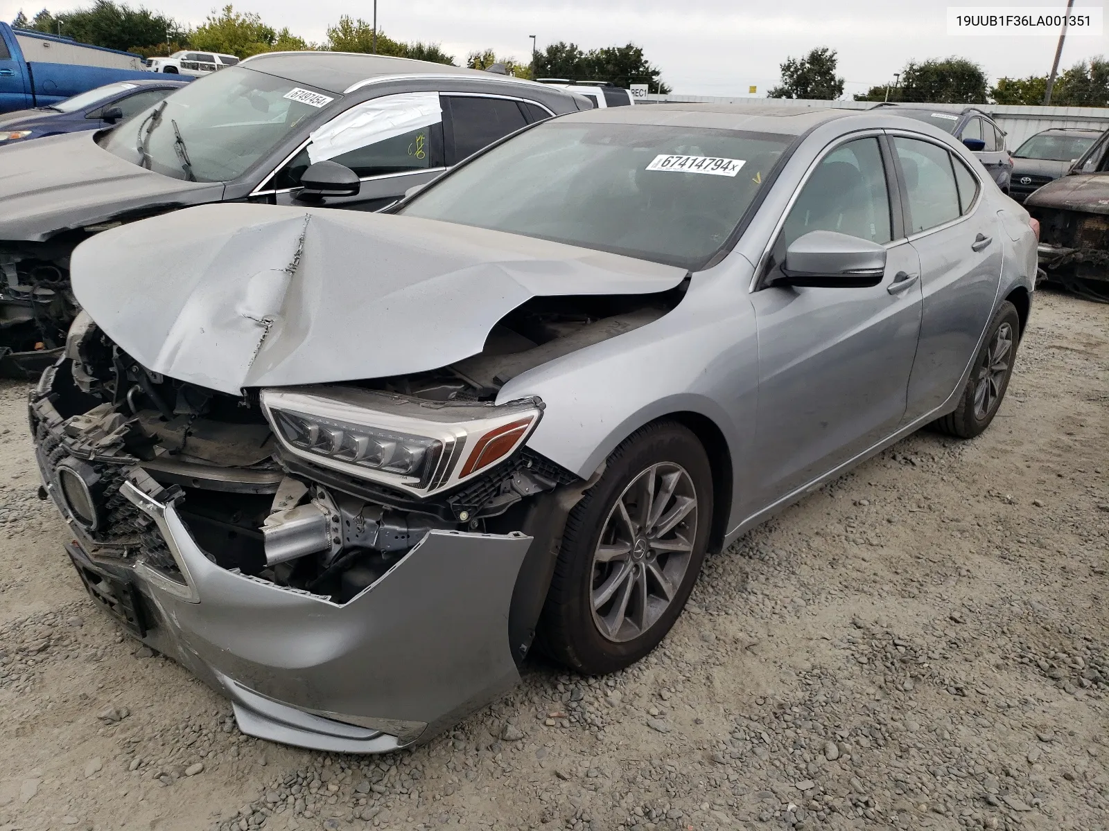 19UUB1F36LA001351 2020 Acura Tlx