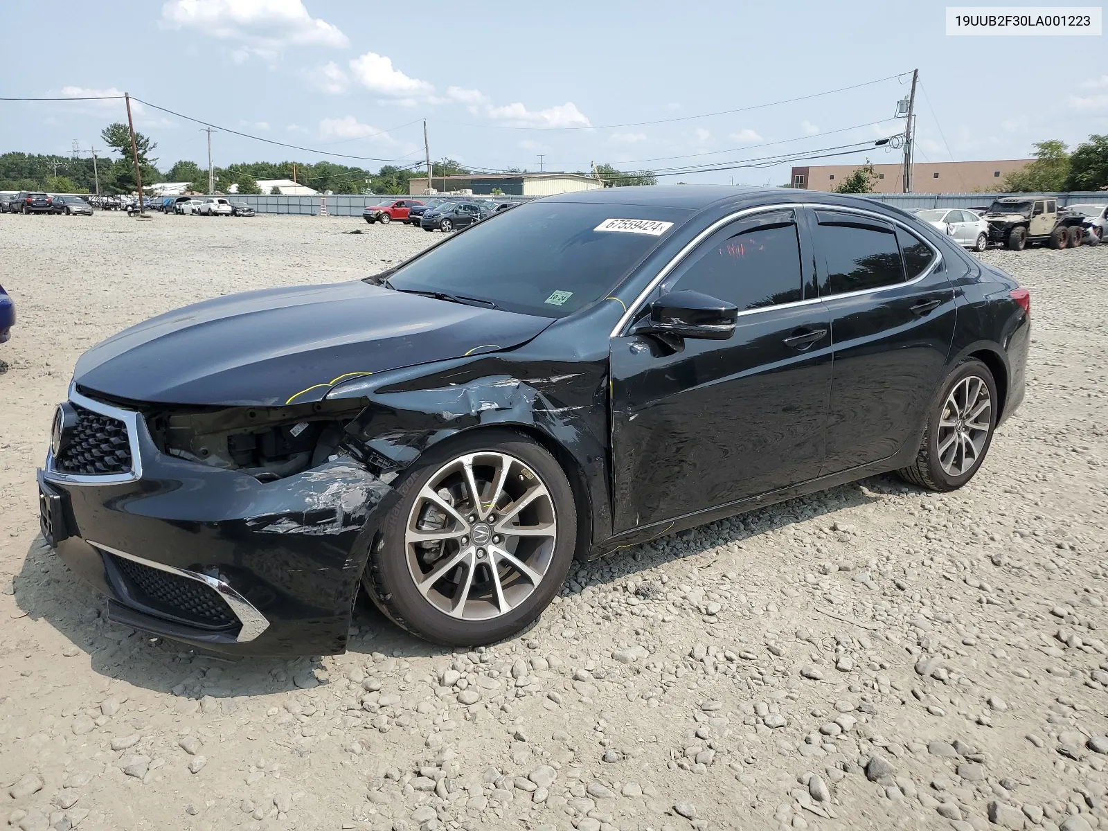 19UUB2F30LA001223 2020 Acura Tlx