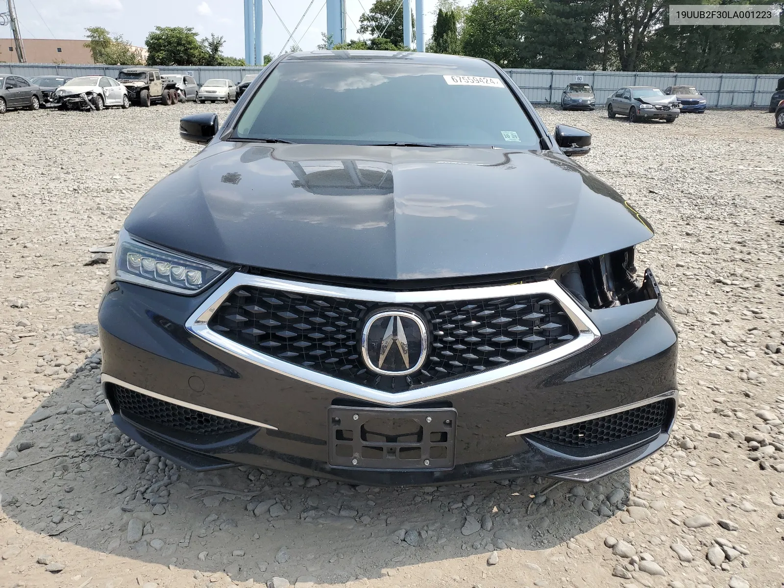 2020 Acura Tlx VIN: 19UUB2F30LA001223 Lot: 67559424