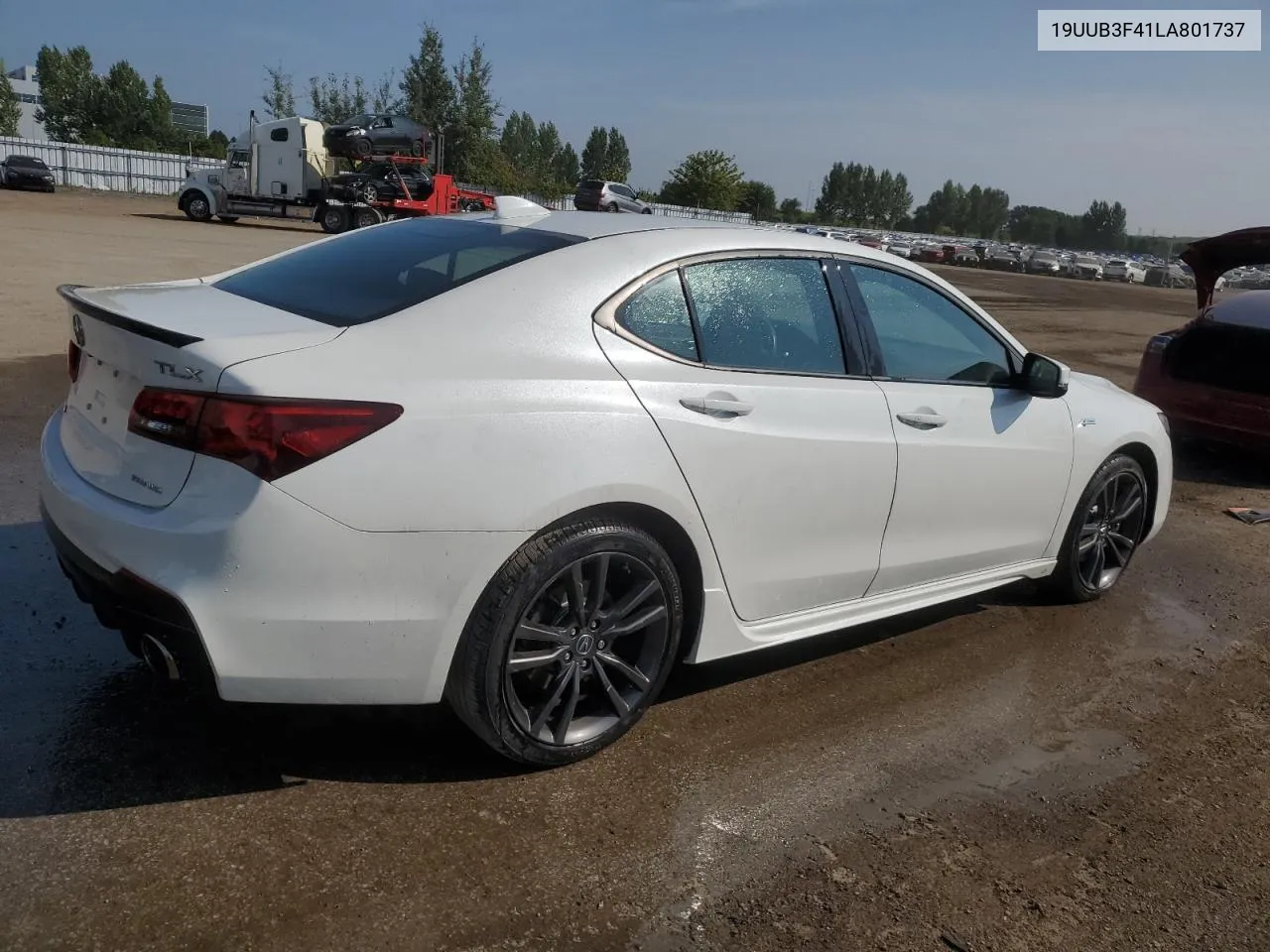 2020 Acura Tlx Technology VIN: 19UUB3F41LA801737 Lot: 67714444