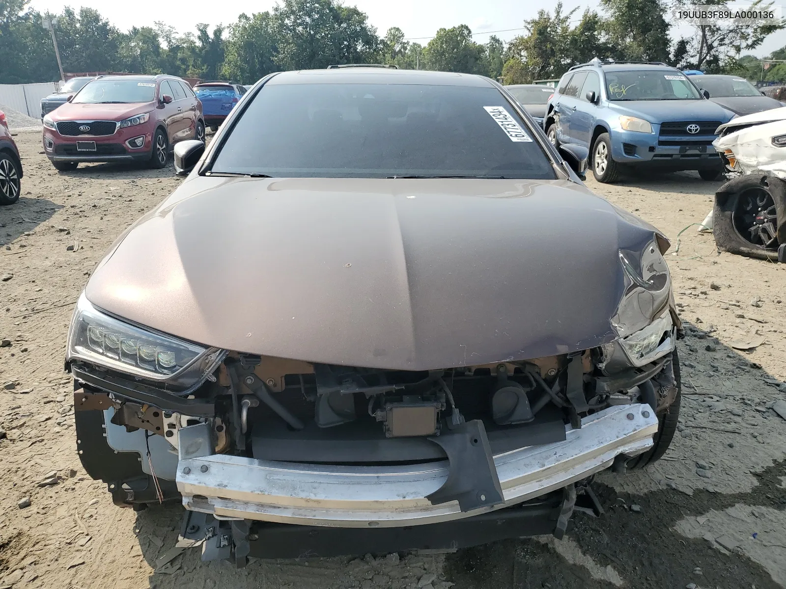 19UUB3F89LA000136 2020 Acura Tlx Advance