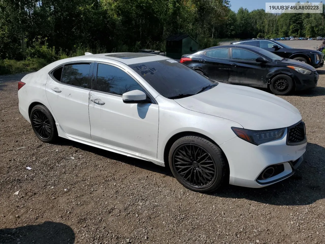 2020 Acura Tlx Technology VIN: 19UUB3F49LA800223 Lot: 68310694