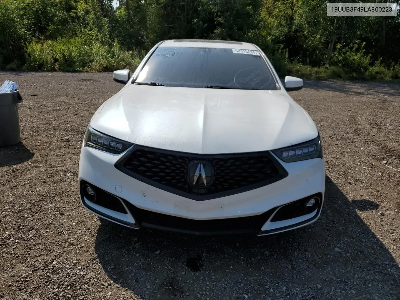 2020 Acura Tlx Technology VIN: 19UUB3F49LA800223 Lot: 68310694