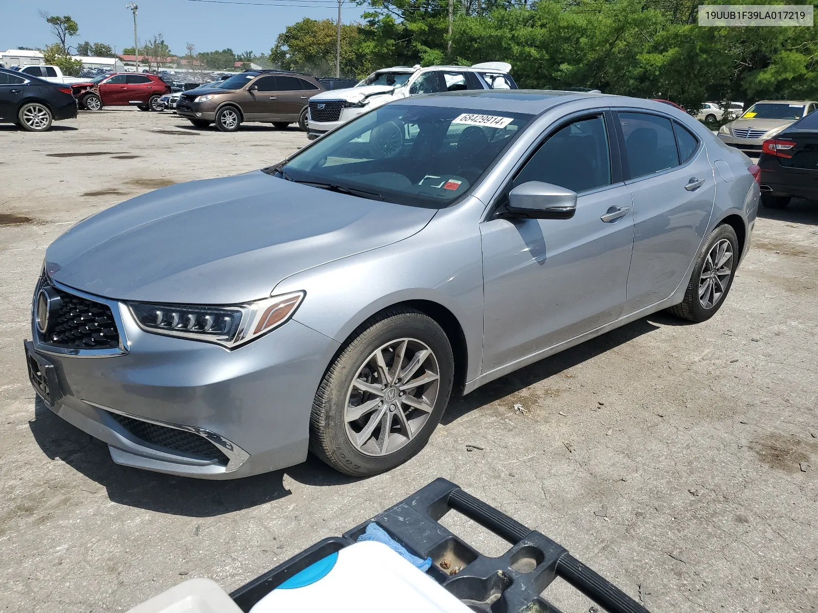 2020 Acura Tlx VIN: 19UUB1F39LA017219 Lot: 68429914