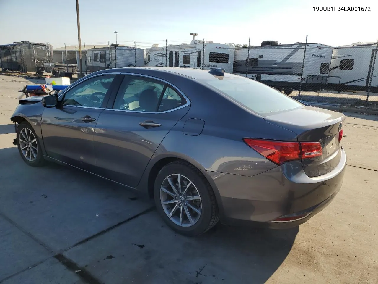 2020 Acura Tlx VIN: 19UUB1F34LA001672 Lot: 69896914