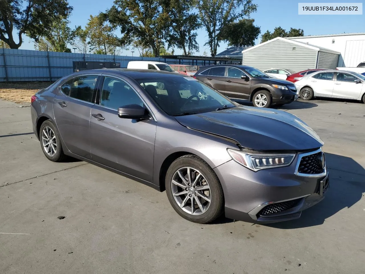 19UUB1F34LA001672 2020 Acura Tlx