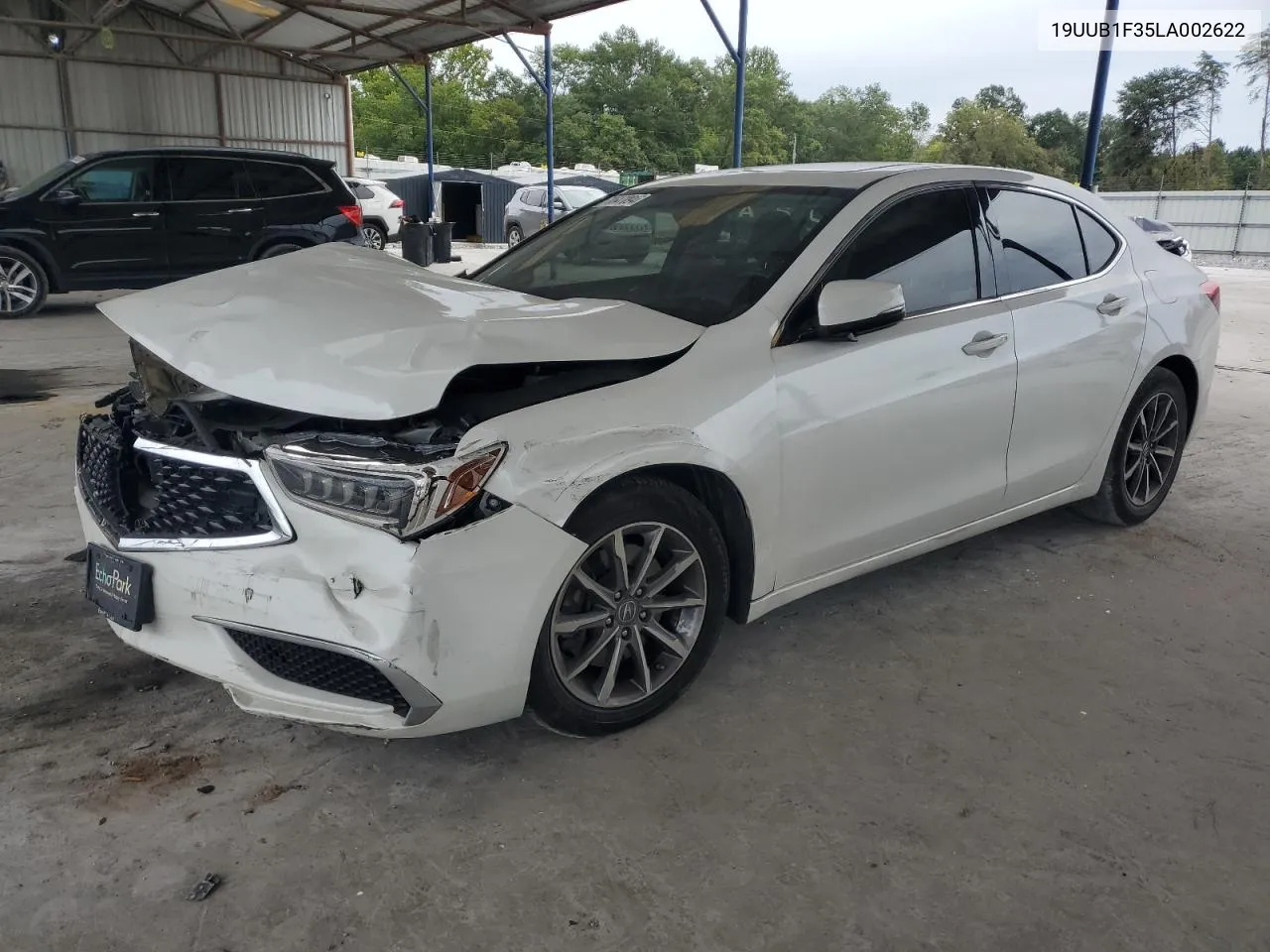 2020 Acura Tlx VIN: 19UUB1F35LA002622 Lot: 70647094