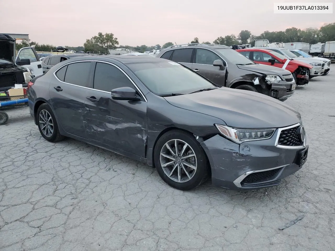 2020 Acura Tlx VIN: 19UUB1F37LA013394 Lot: 70706484