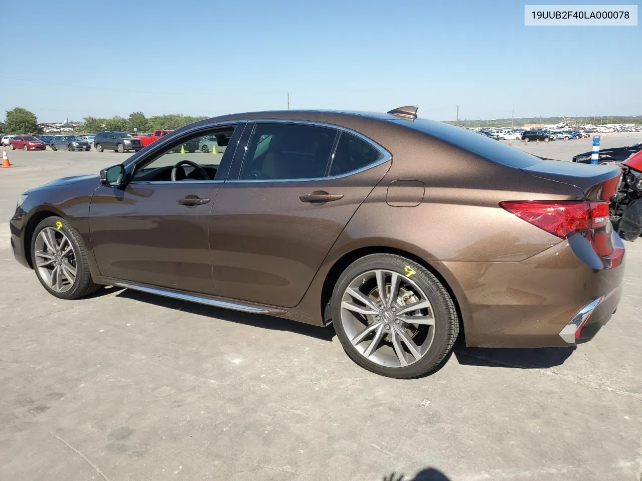 2020 Acura Tlx Technology VIN: 19UUB2F40LA000078 Lot: 71225234