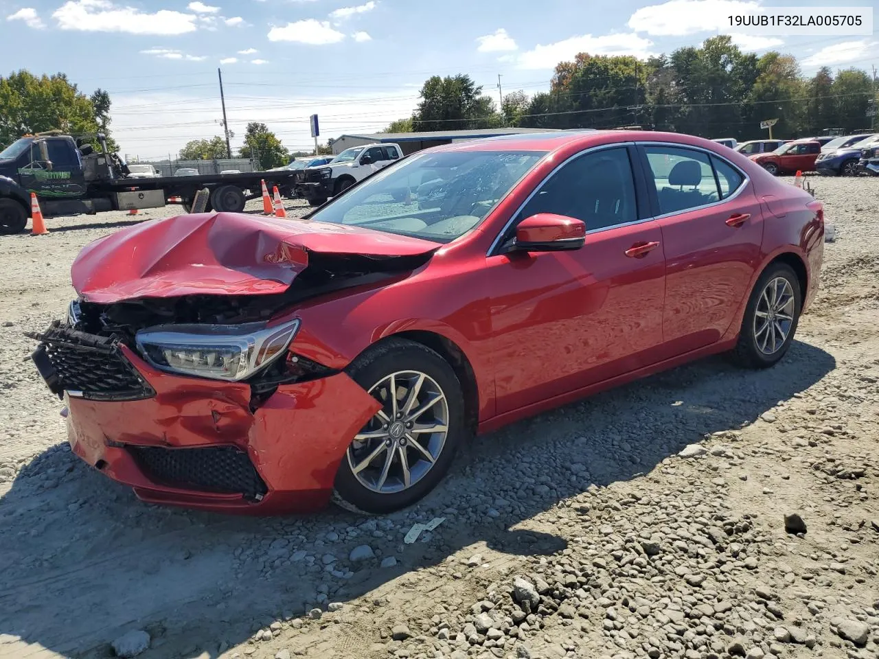 2020 Acura Tlx VIN: 19UUB1F32LA005705 Lot: 71241484