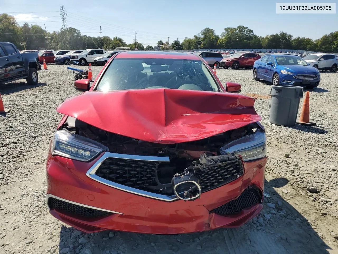 2020 Acura Tlx VIN: 19UUB1F32LA005705 Lot: 71241484