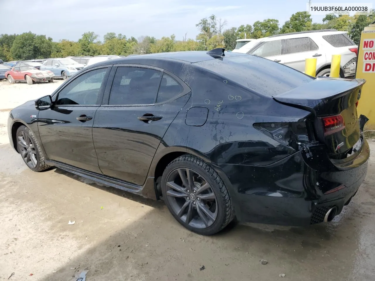 2020 Acura Tlx Technology VIN: 19UUB3F60LA000038 Lot: 71359944