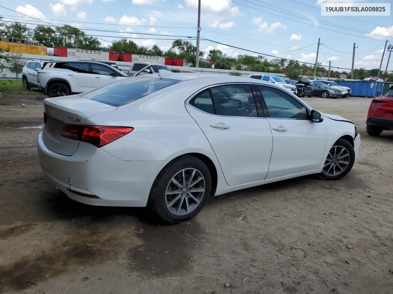 2020 Acura Tlx Technology VIN: 19UUB1F53LA008825 Lot: 71473144