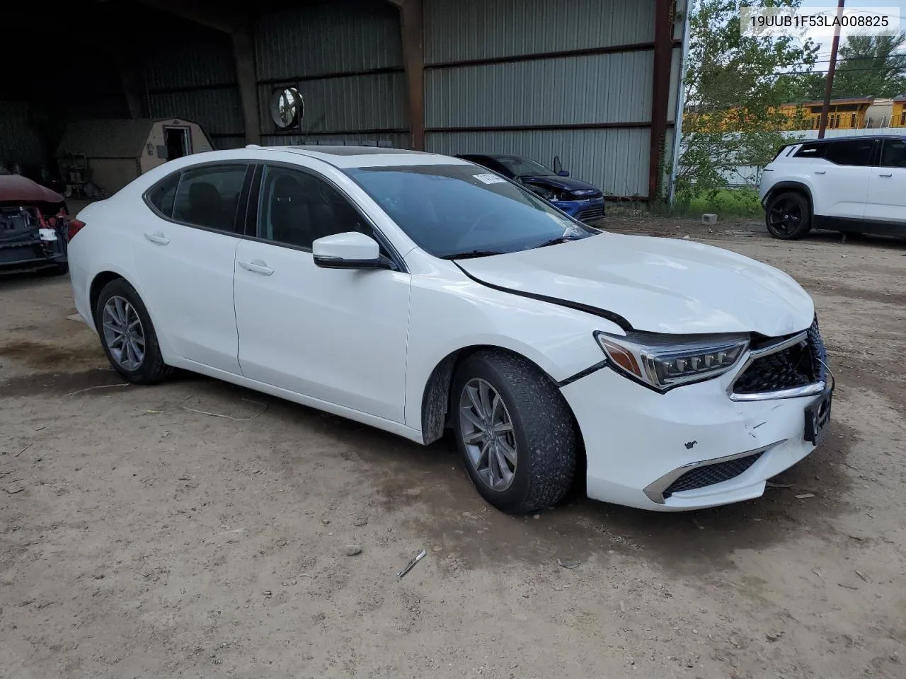 2020 Acura Tlx Technology VIN: 19UUB1F53LA008825 Lot: 71473144